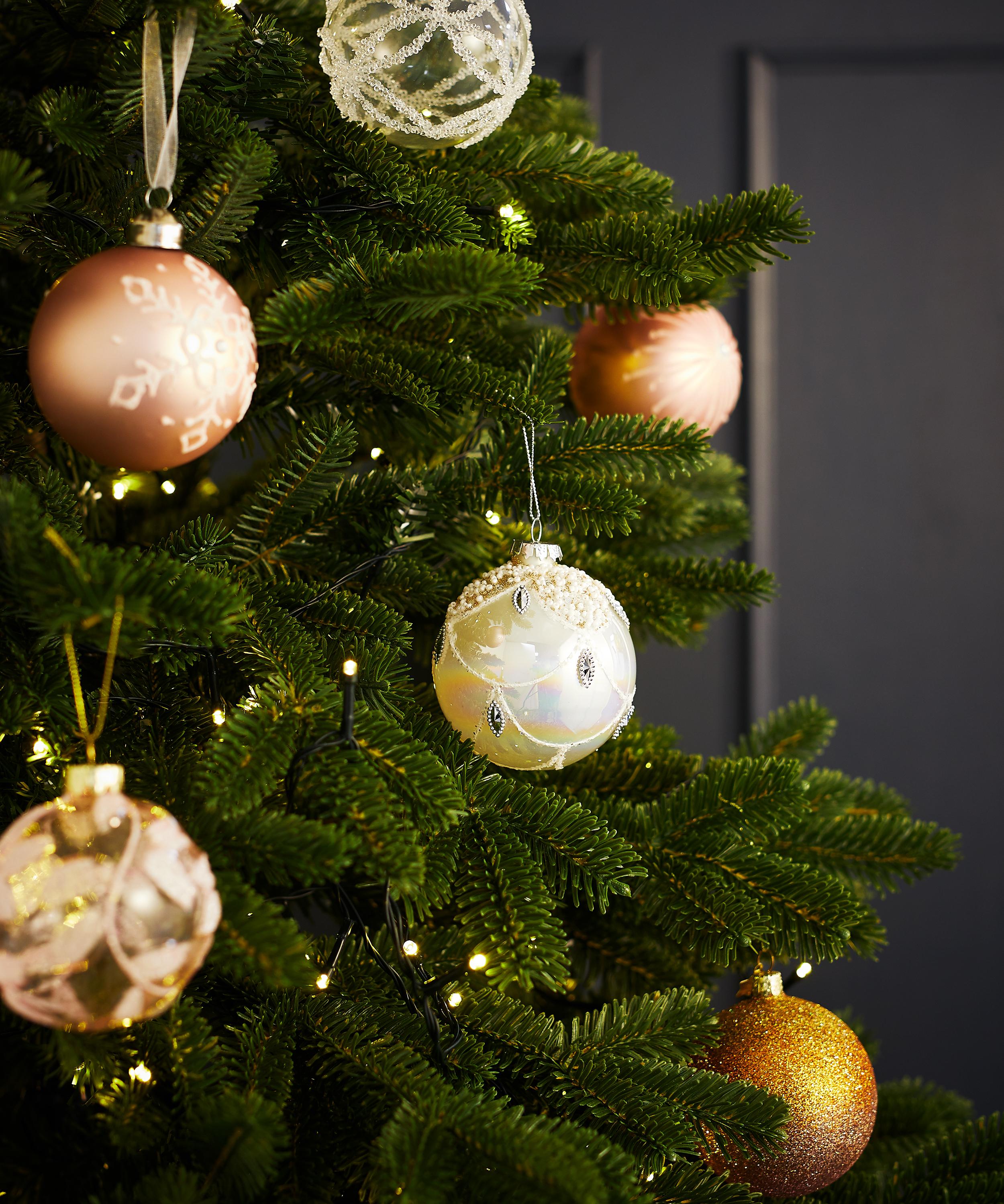 Christmas - Glass Gem Bauble image number 1
