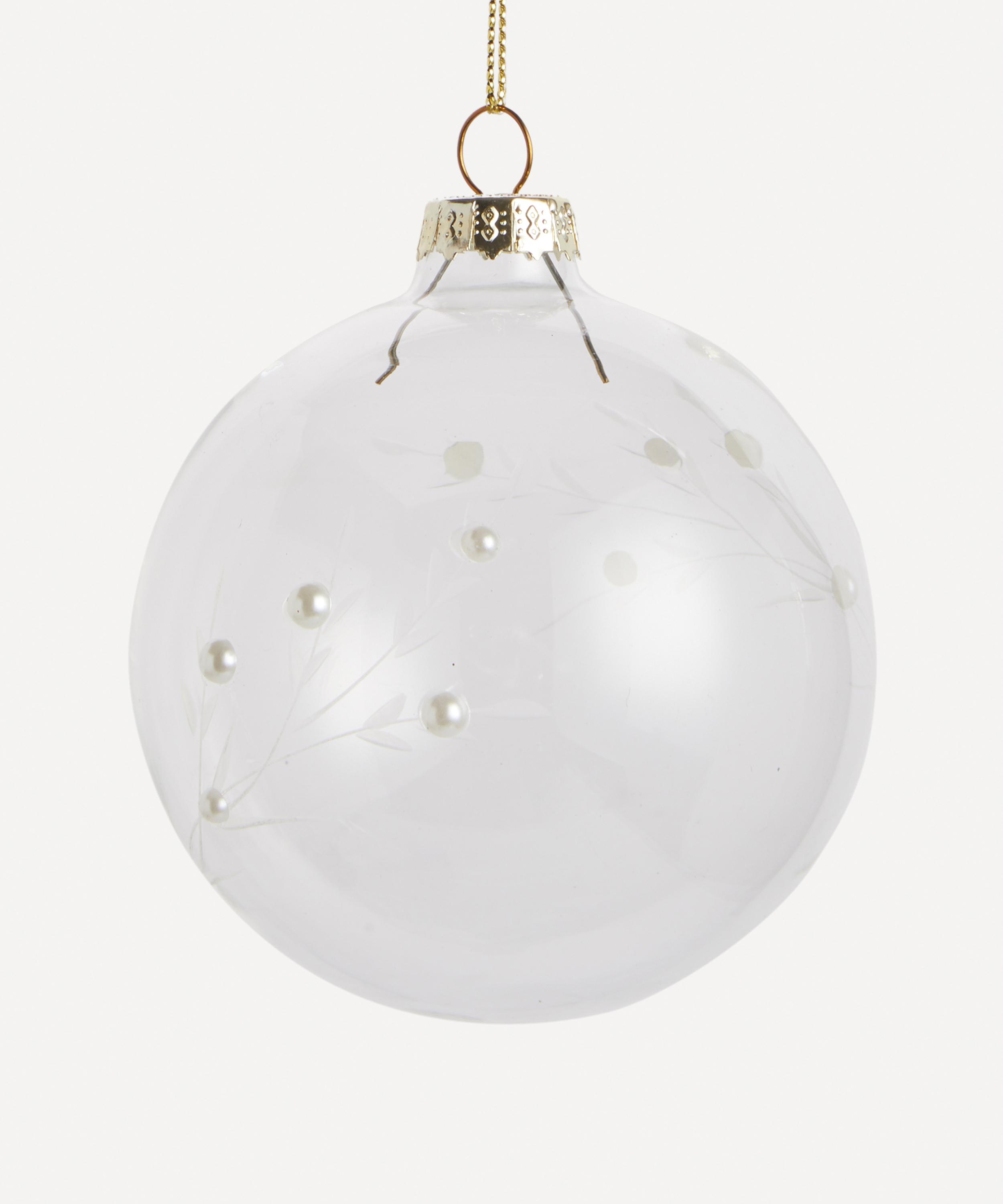 Christmas - Glass Beaded Bauble image number 0