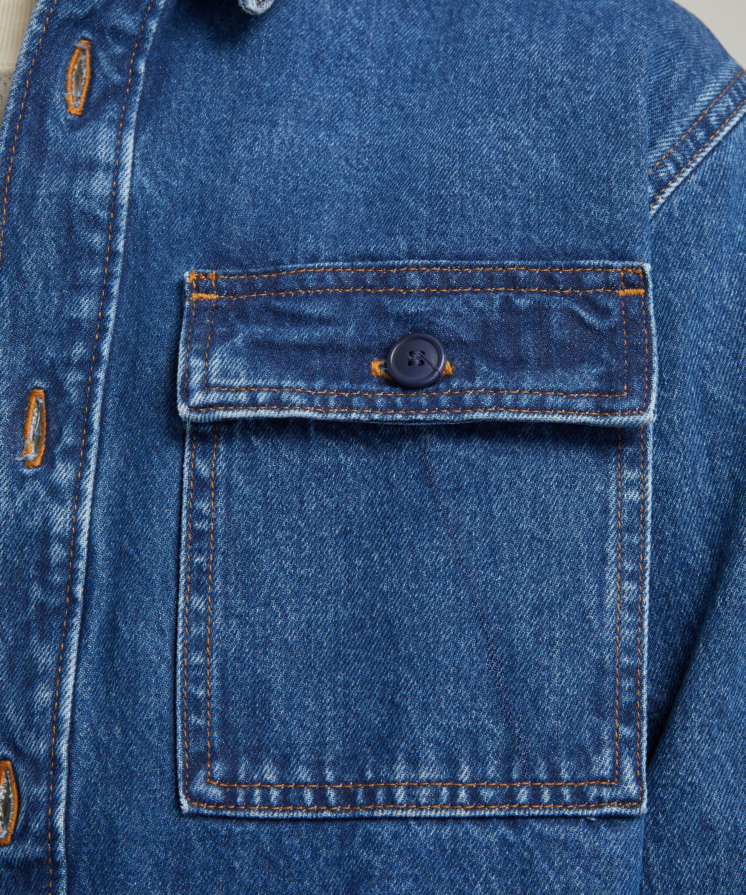 A.P.C. - Bastian Denim Overshirt image number 4