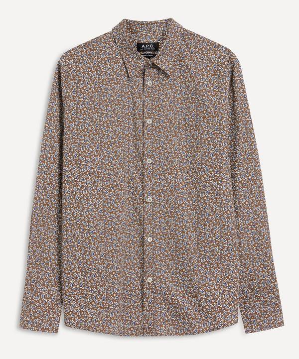 A.P.C. - Clement Tiny Floral Shirt image number 0
