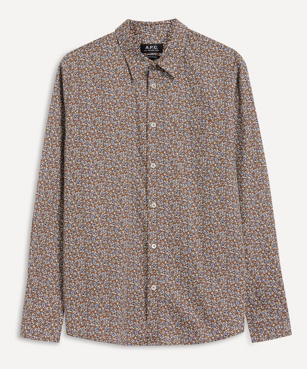 A.P.C. - Clement Tiny Floral Shirt image number null