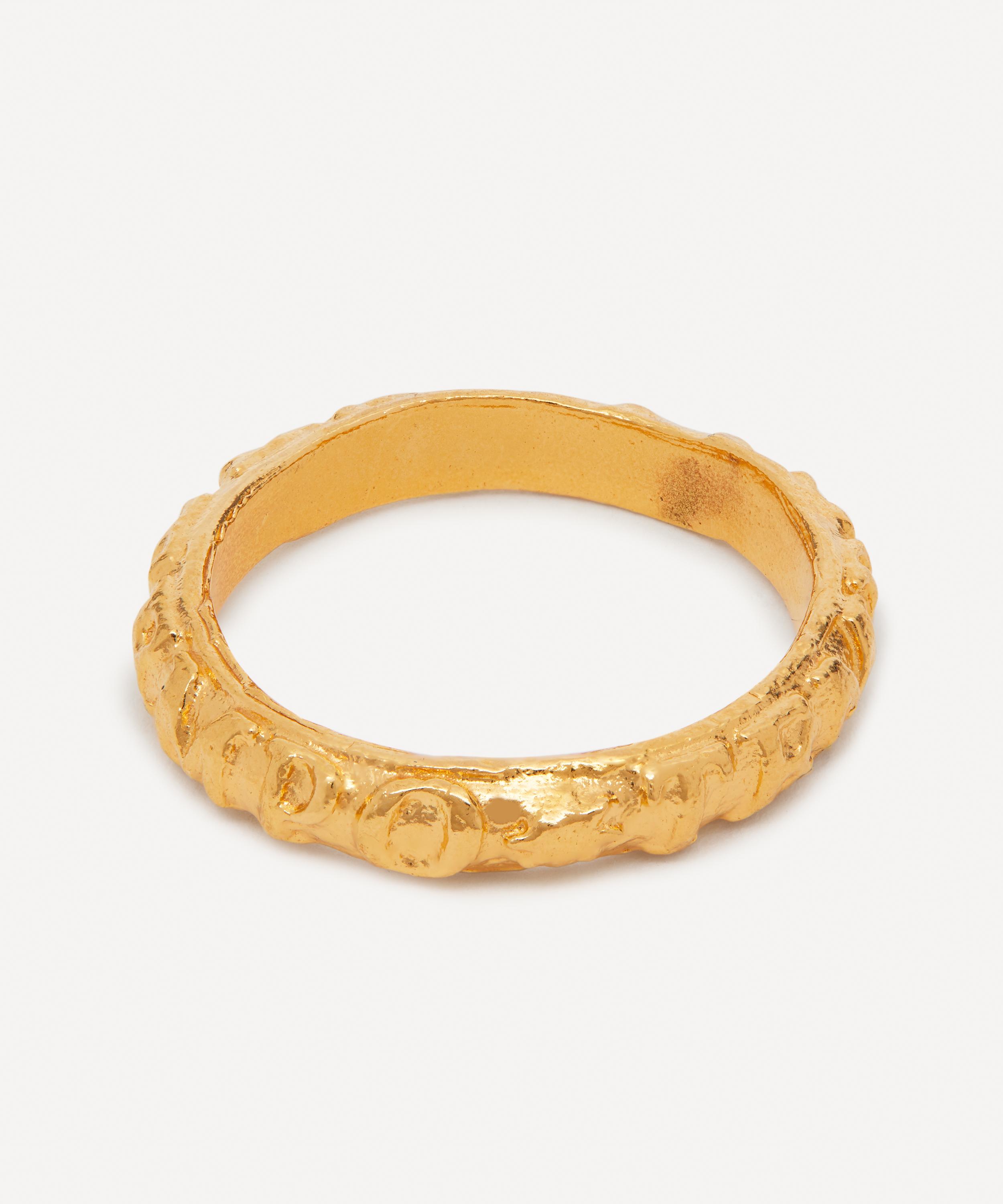 Alighieri - 24ct Gold Plated Silver The Tempo Ring image number 0