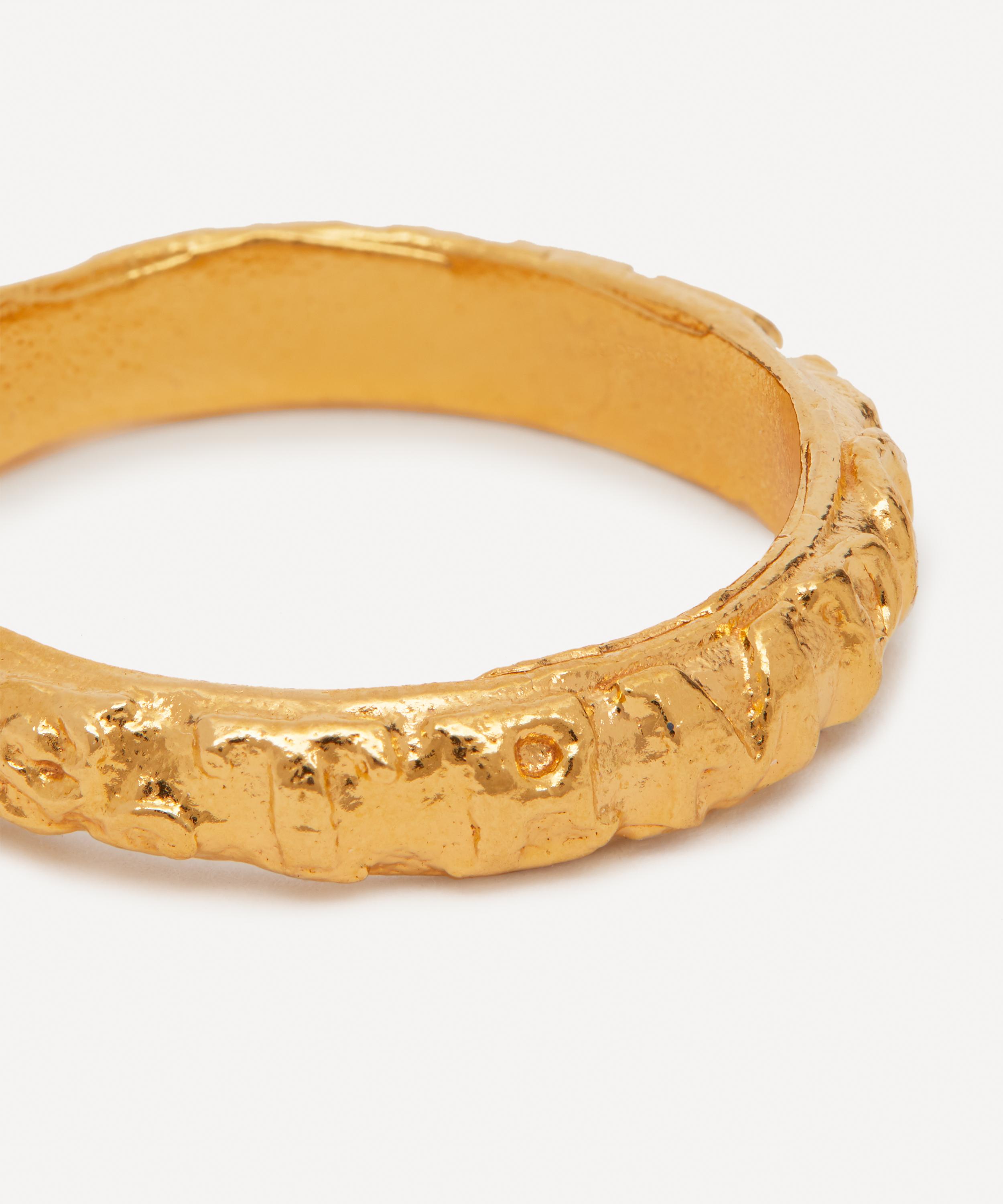 Alighieri - 24ct Gold Plated Silver The Tempo Ring image number 3