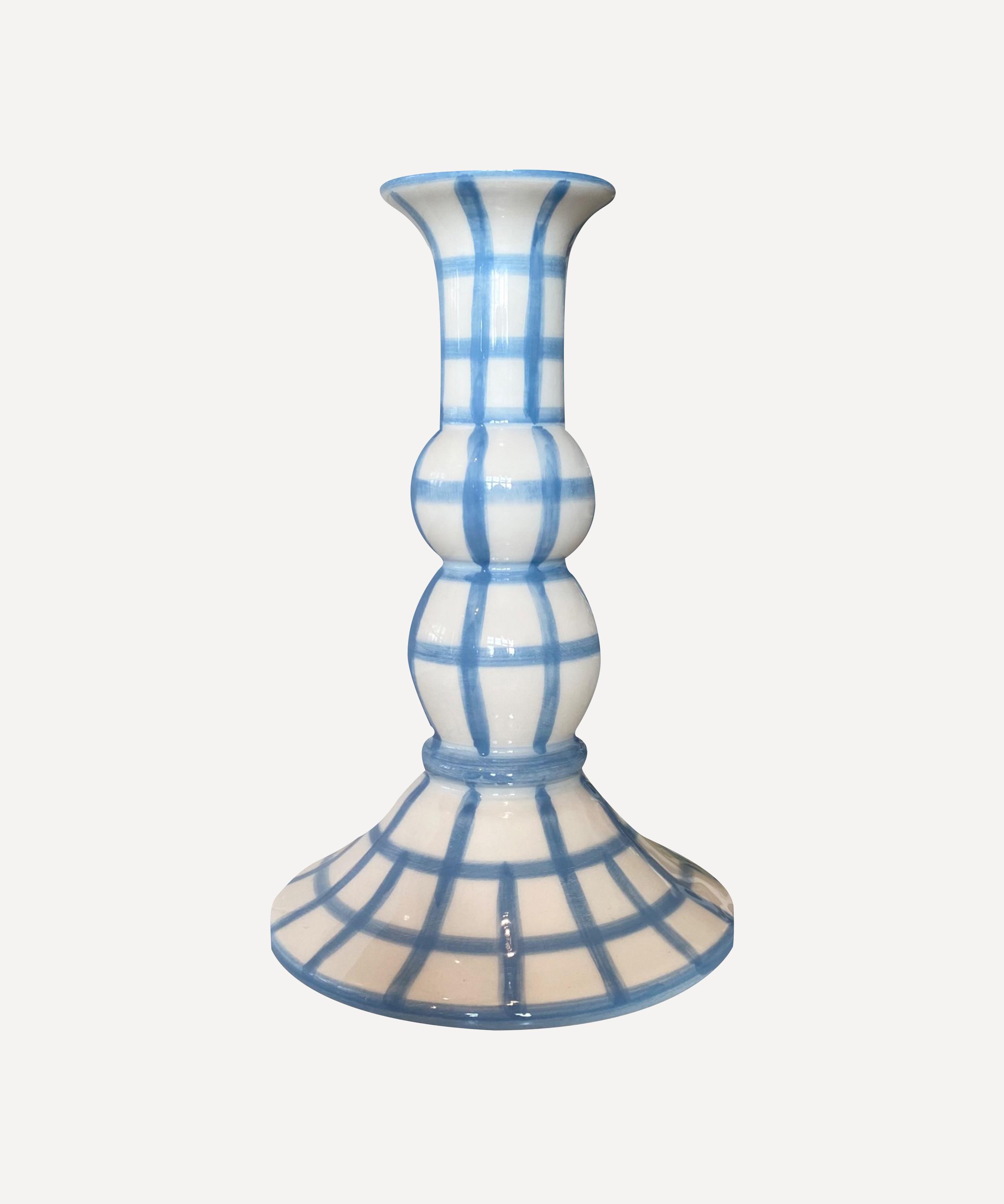 Vaisselle - Lumière Gingham Candle Holder image number 0