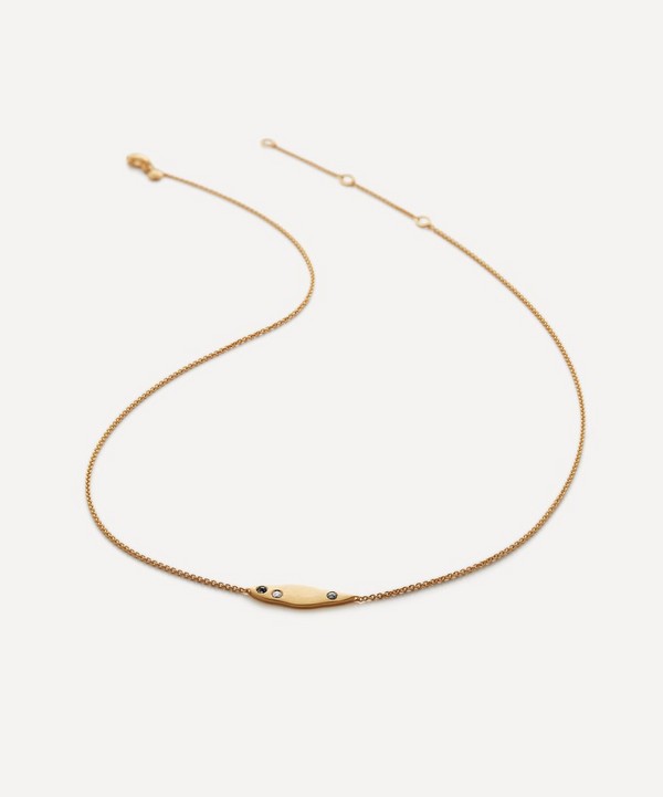 Monica Vinader 18ct Gold-Plated Vermeil Silver Galaxy Diamond Pendant  Necklace | Liberty