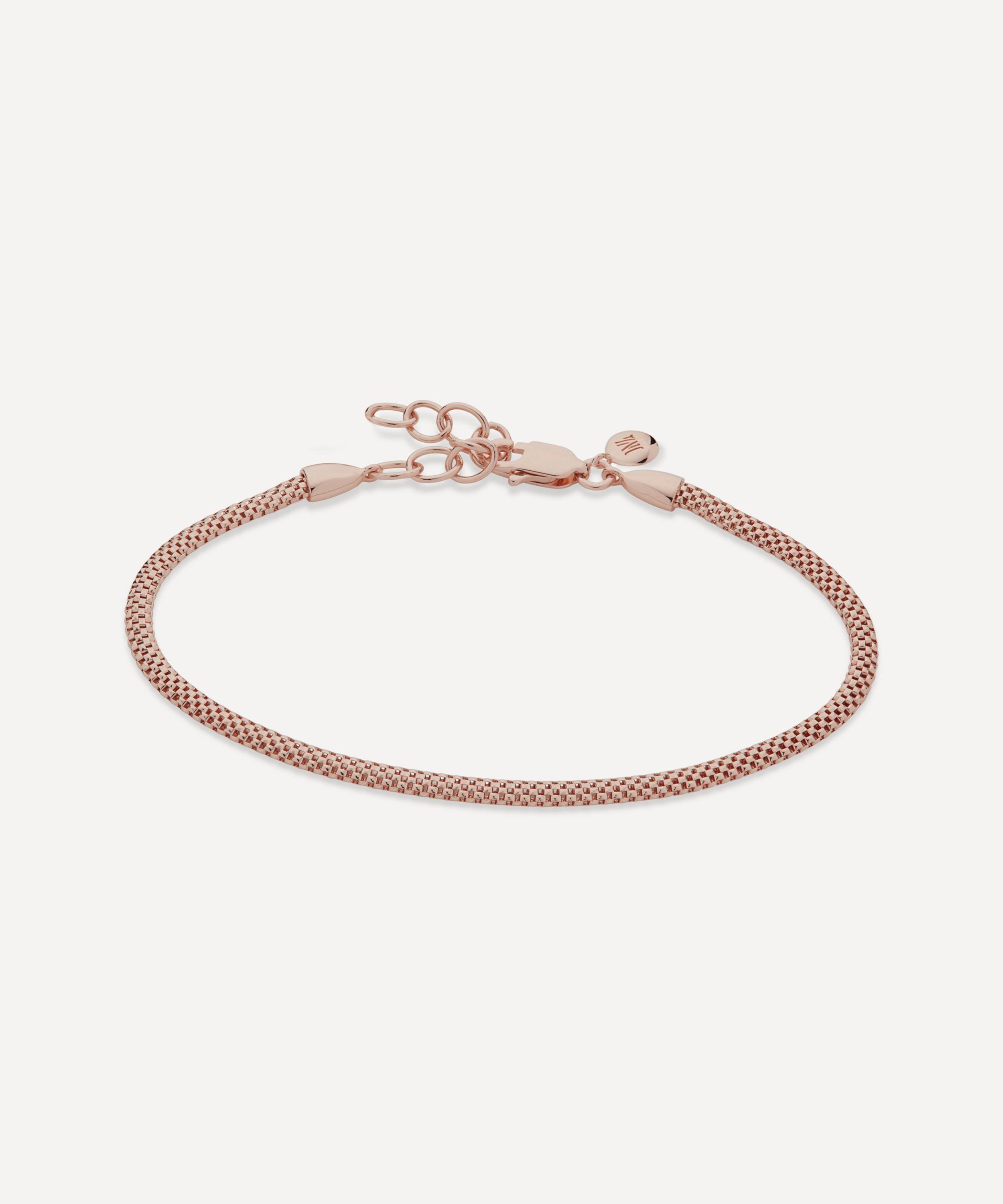 Monica Vinader 18ct Rose Gold Plated Vermeil Silver Heirloom