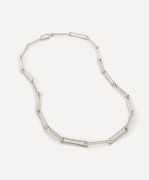Monica Vinader - Sterling Silver 22"Alta Long Link Chain Necklace image number 0