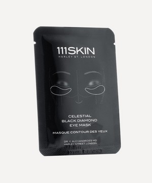 111SKIN - Celestial Black Diamond Eye Mask Single image number 0