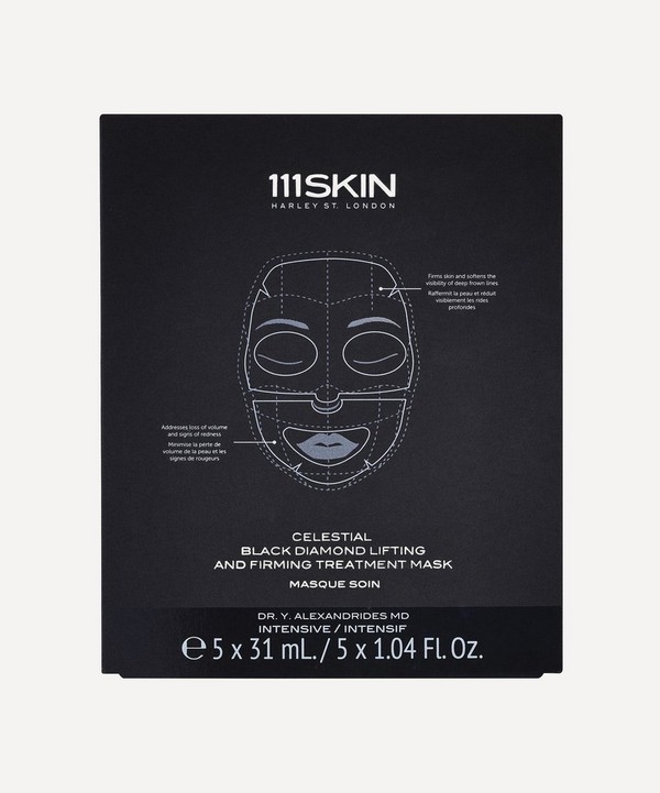 111SKIN - Celestial Black Diamond Lifting and Firming Face Mask x 5 image number null