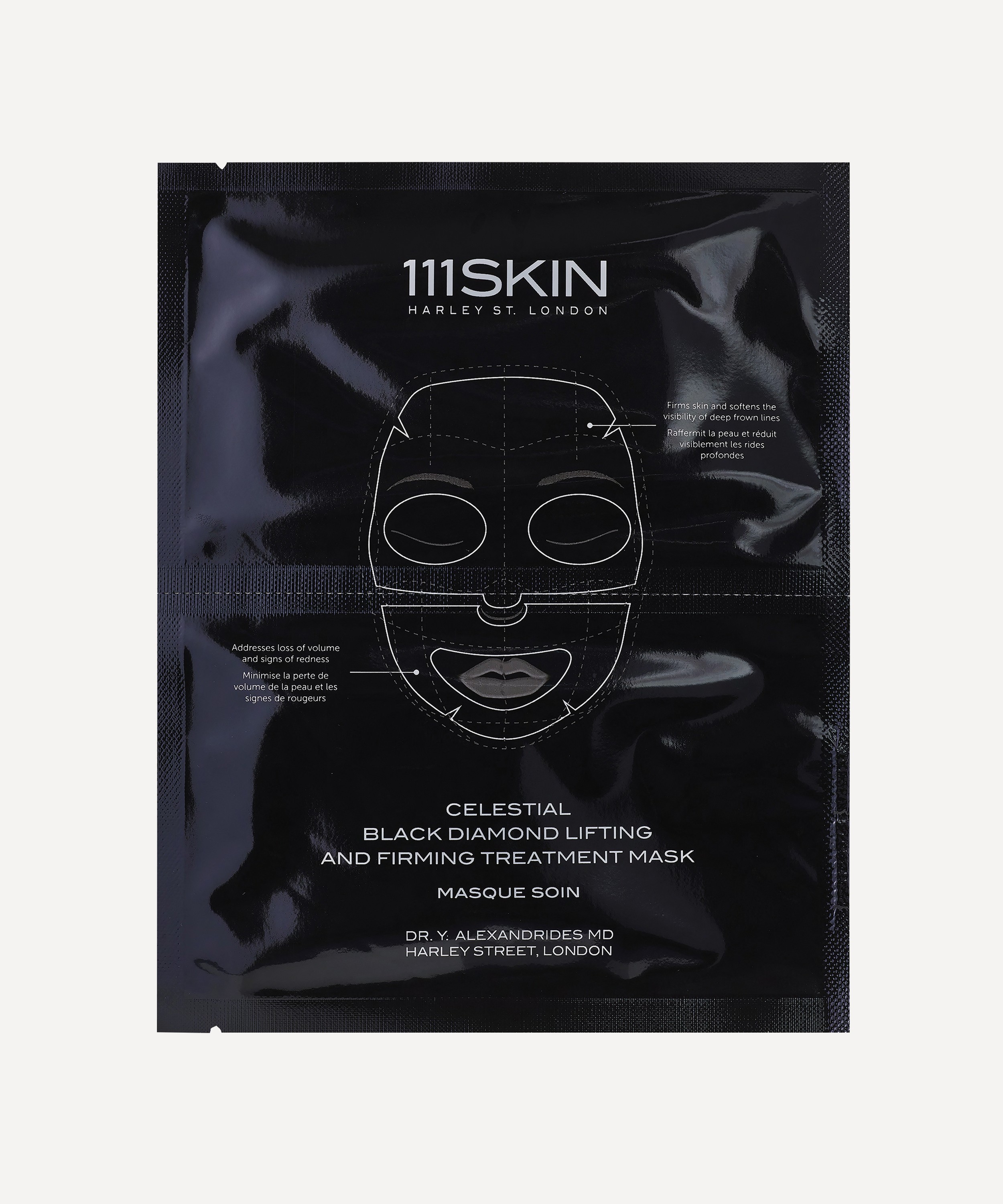111SKIN - Celestial Black Diamond Lifting and Firming Face Mask x 5 image number 2