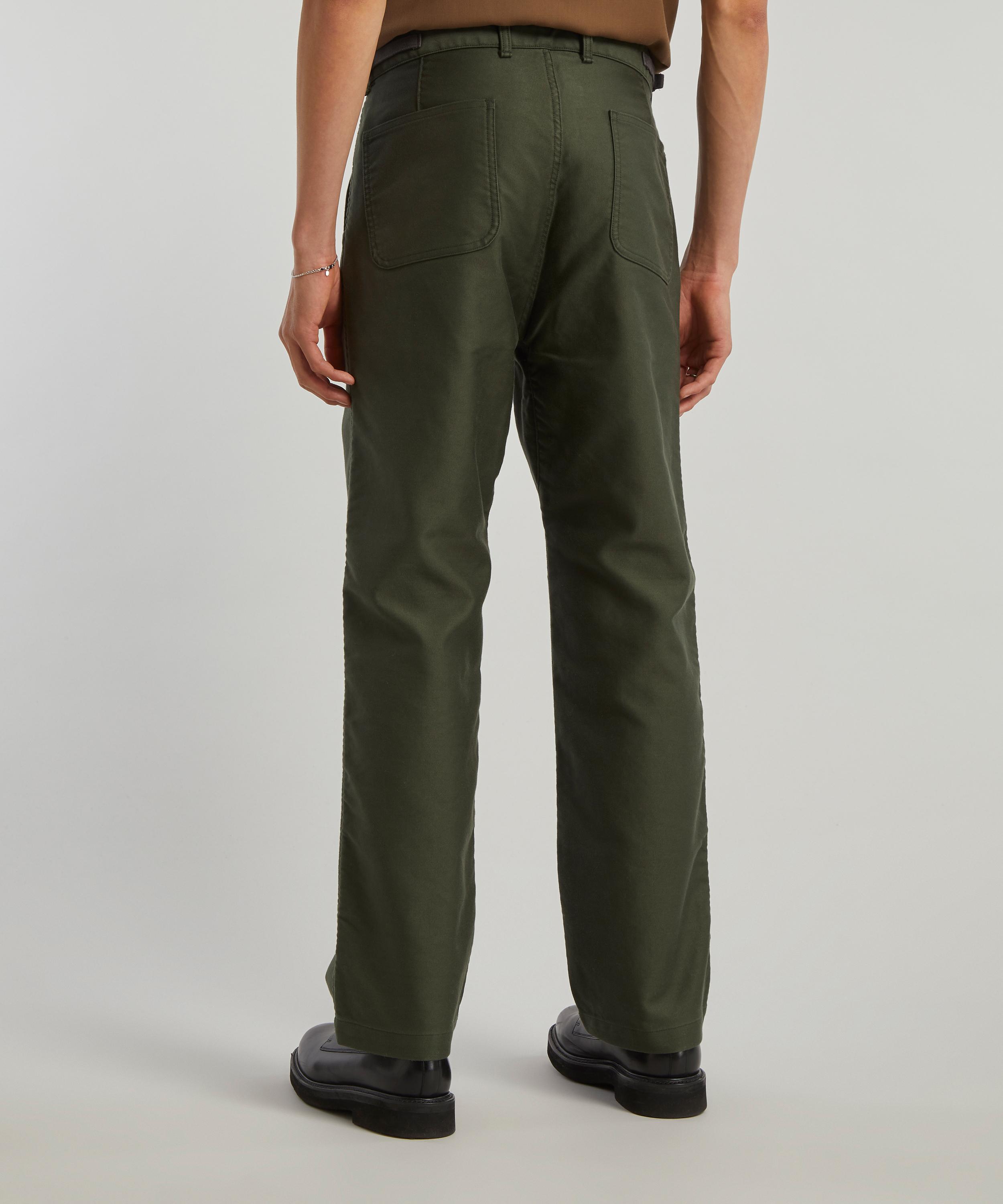 Nanamica Brown Dock Trousers Nanamica