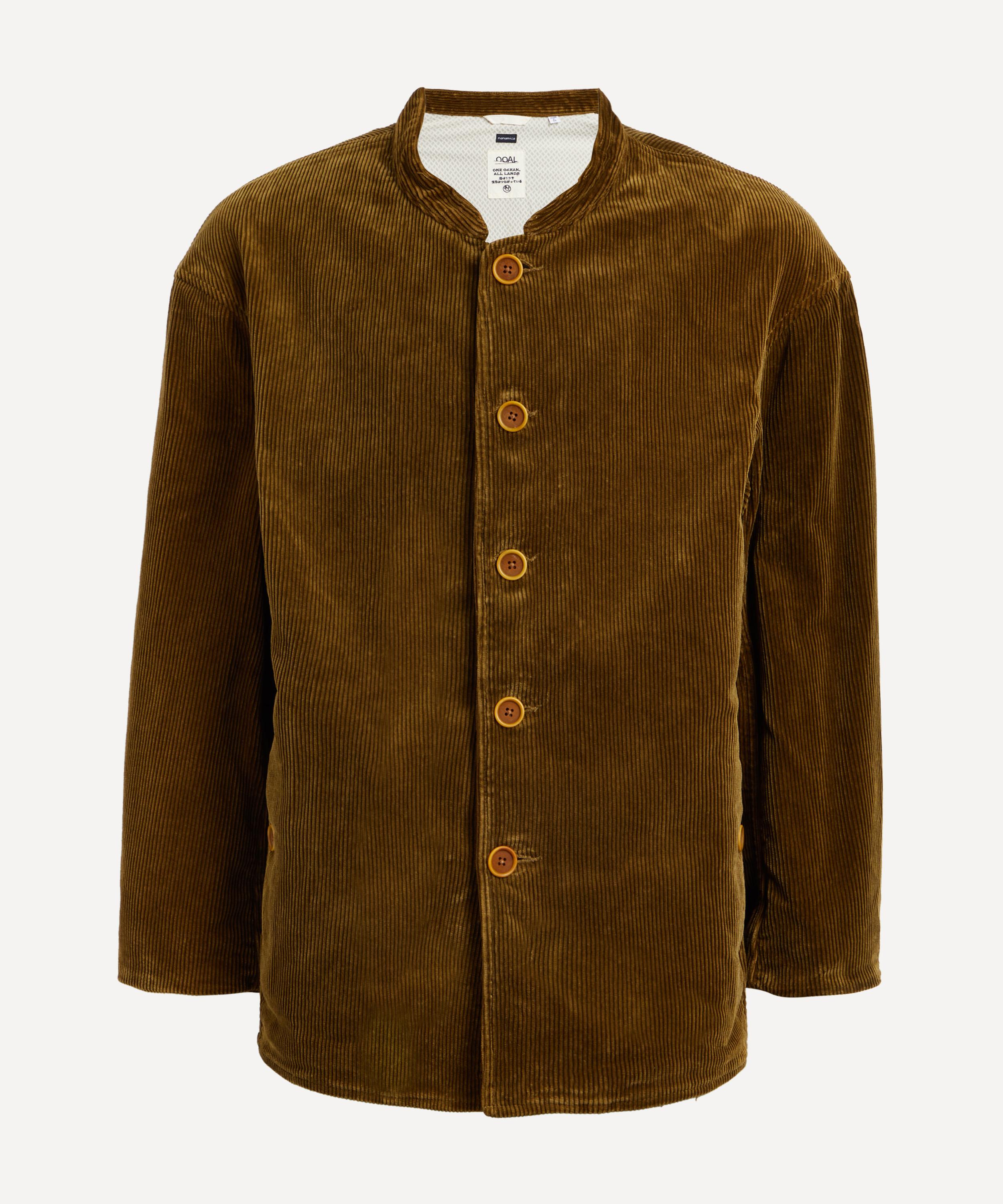 Nanamica Corduroy Band Collar Jacket | Liberty