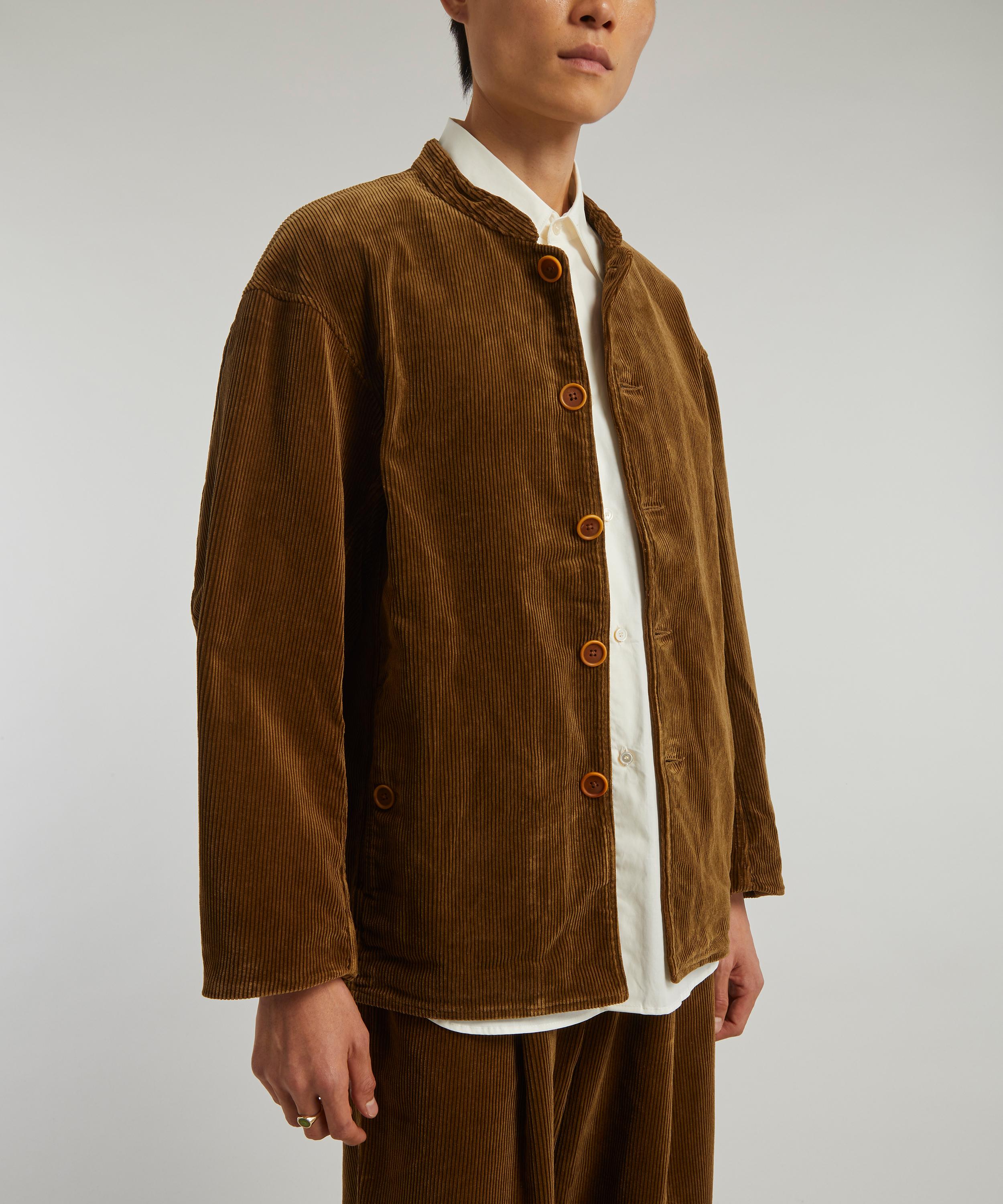 Nanamica Corduroy Band Collar Jacket | Liberty