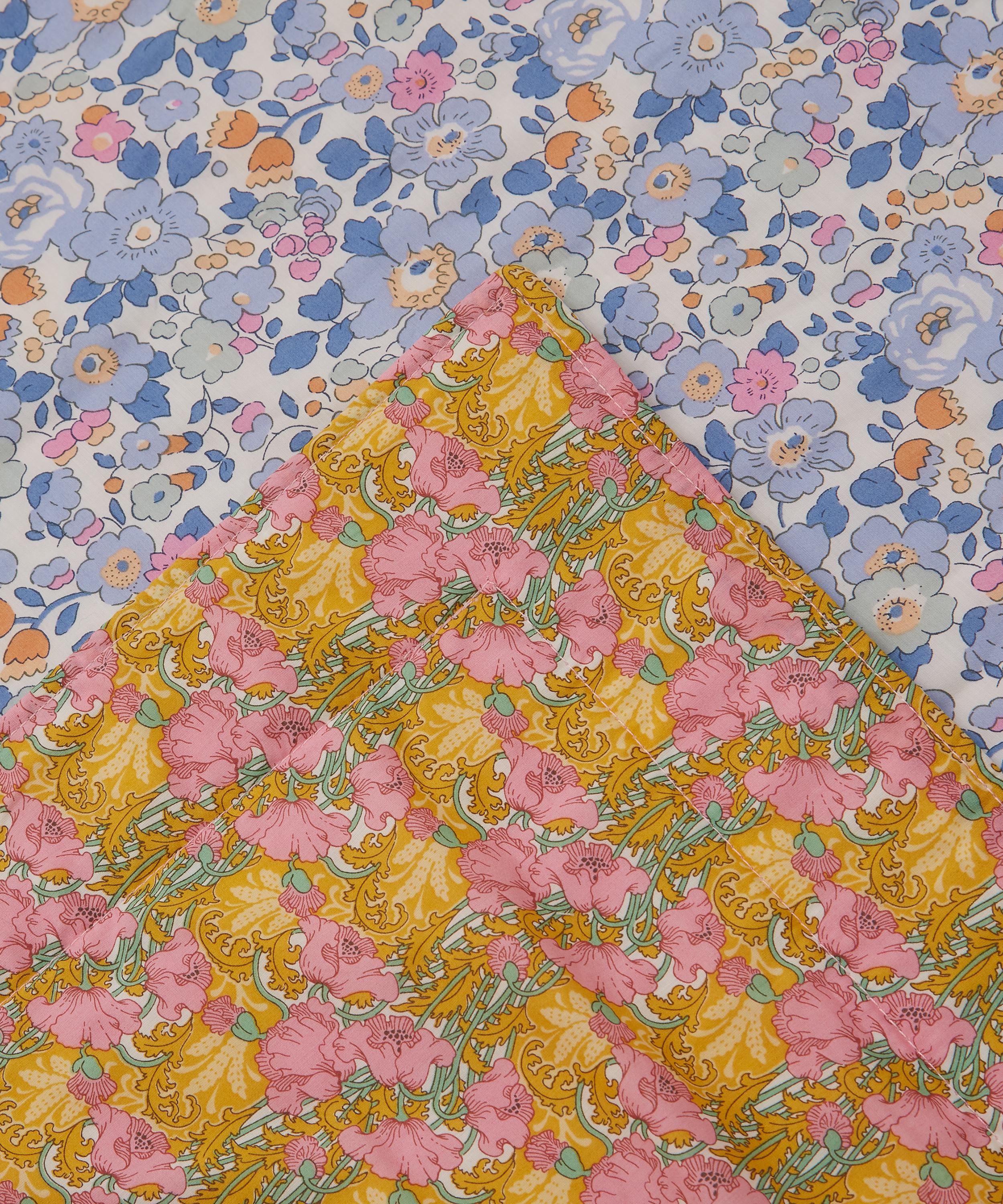 Coco & Wolf - Betsy Lavender and Clementina Double Stitch Border Bedspread image number 4