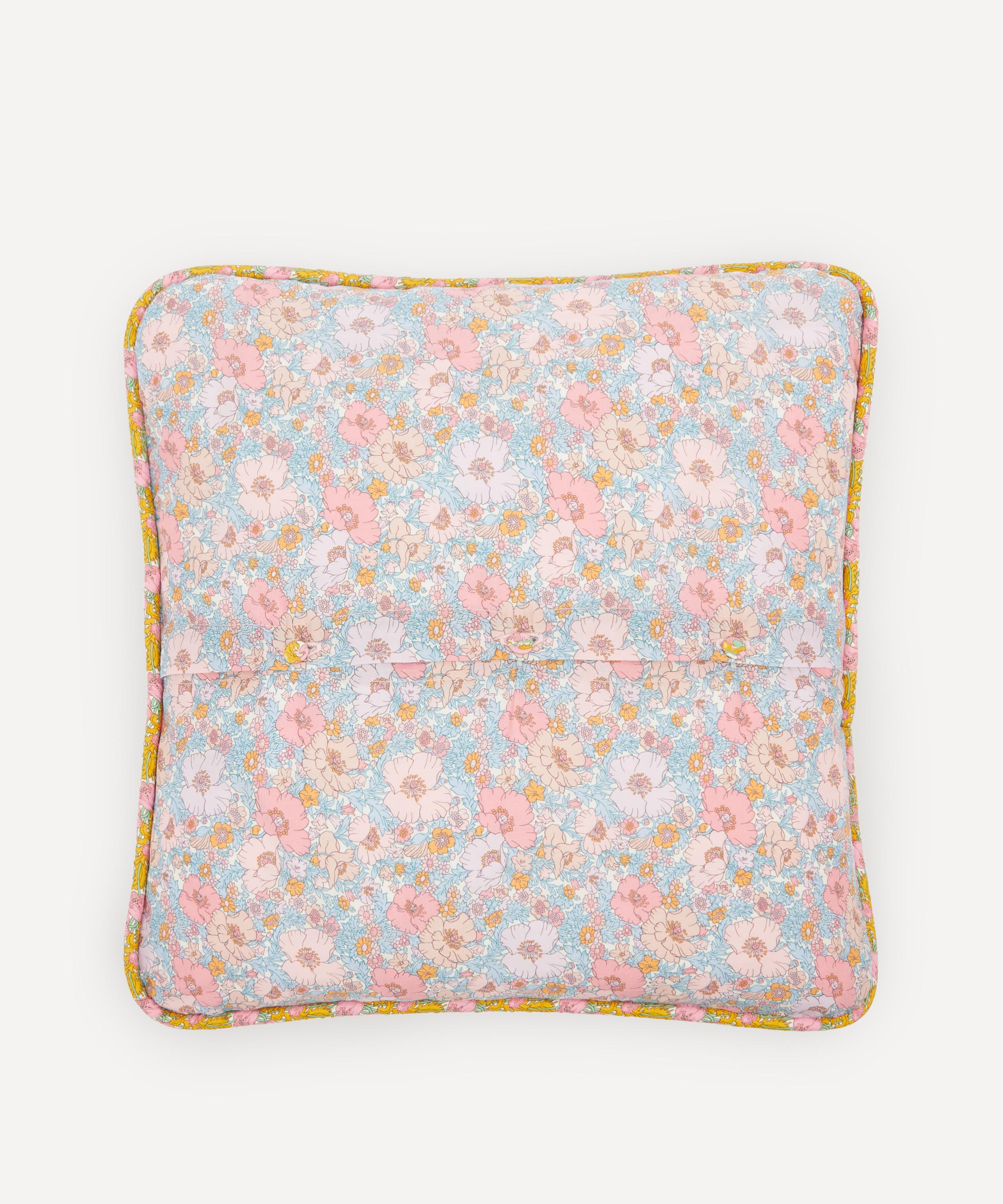 Coco & Wolf - Meadow Song and Clementina Piped Square Cushion image number 1