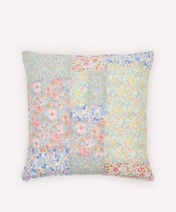 Coco & Wolf - Betsy and Clementina and Michelle Square Patchwork Cushion image number null