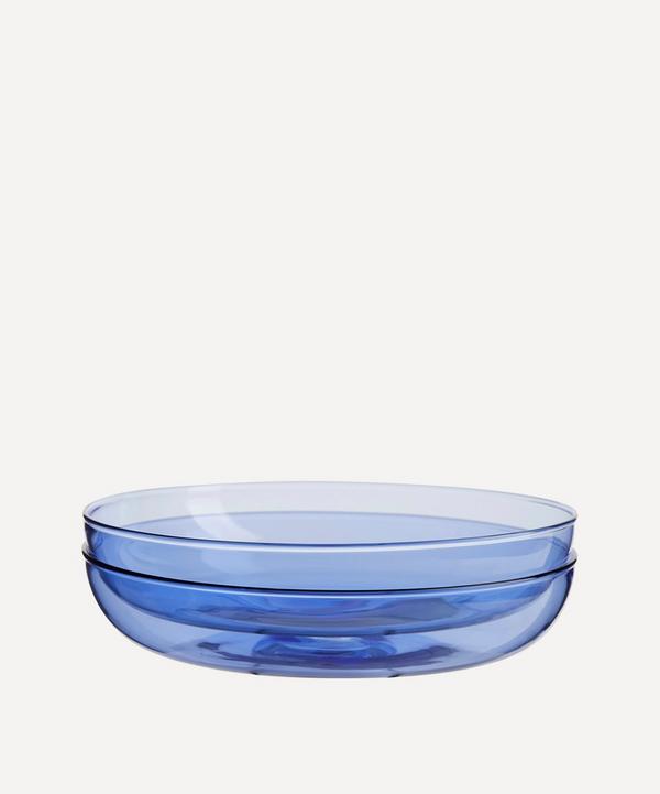 Maison Balzac - Azure Glass Plate Set of Two image number null