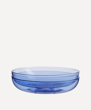 Maison Balzac - Azure Glass Plate Set of Two image number 0