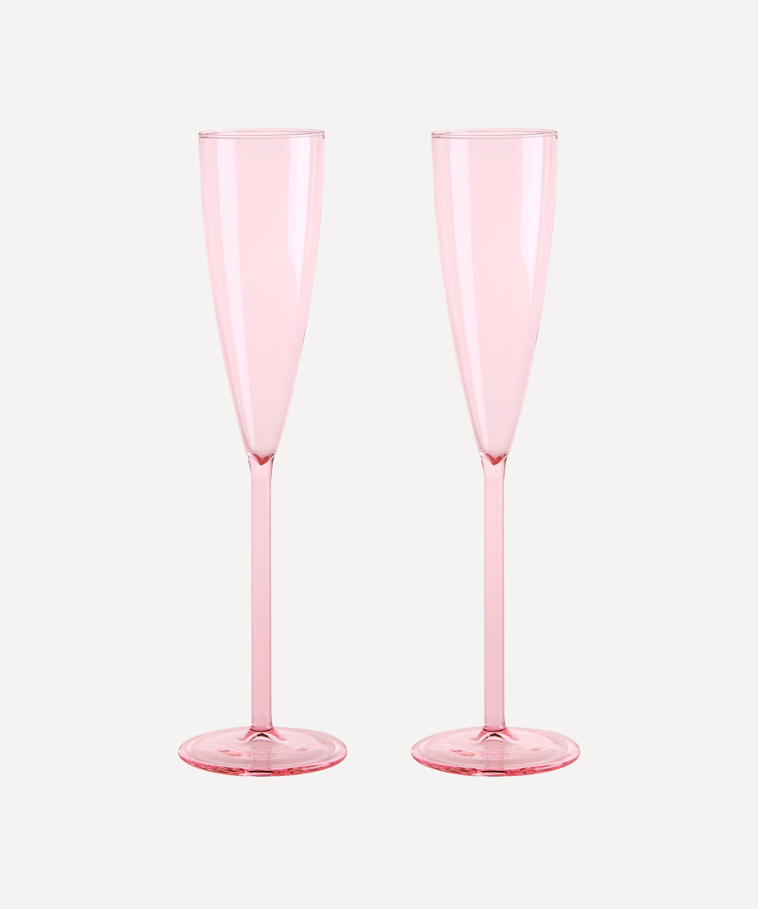 Maison Balzac - Pink Champagne Flûtes Set of Two image number 0