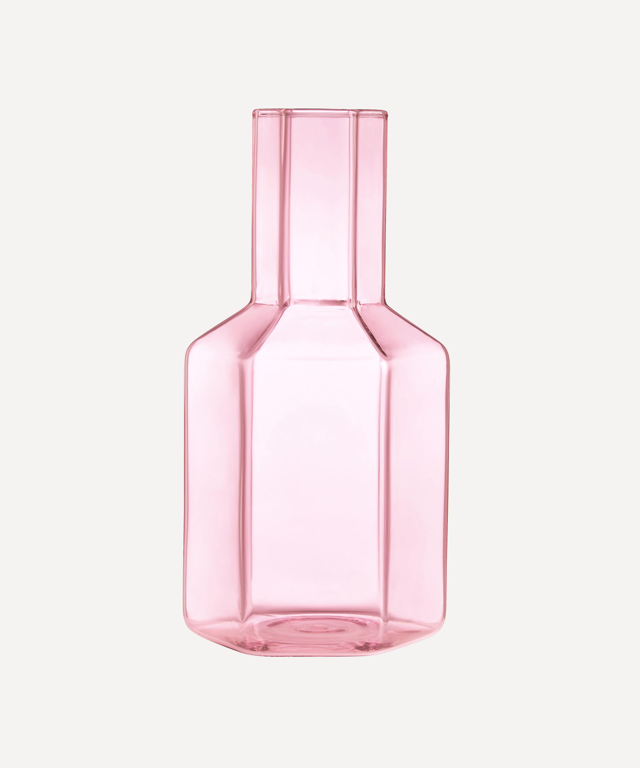 Maison Balzac - Pink Coucou Glass Carafe image number 0