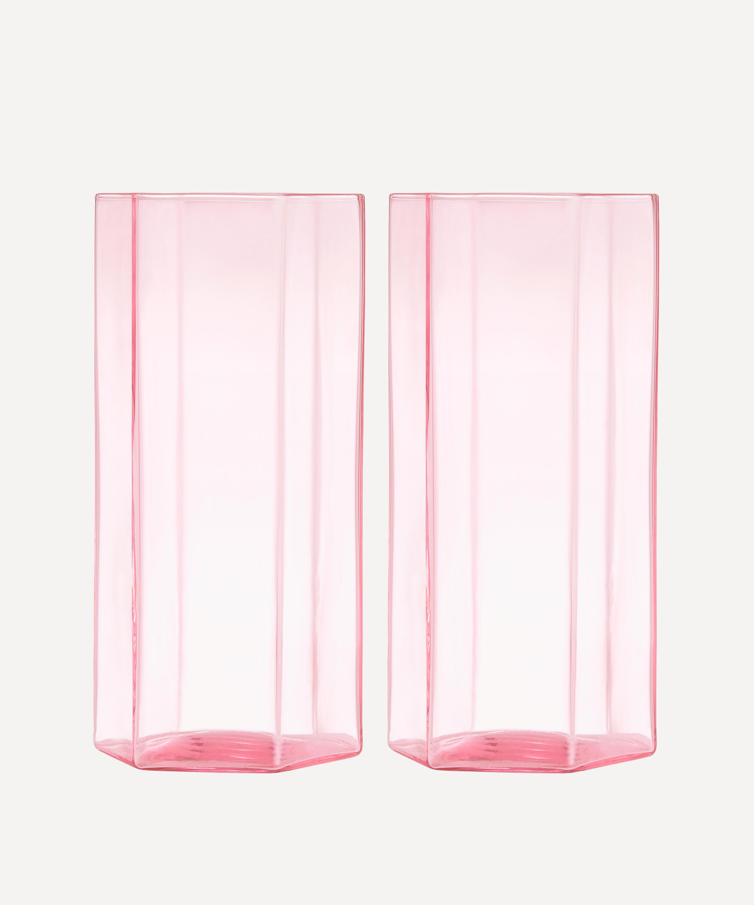 Maison Balzac - Pink Coucou Tall Glass Set of Two image number 0