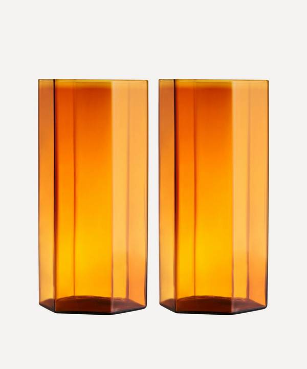 Maison Balzac - Amber Coucou Tall Glass Set of Two image number 0