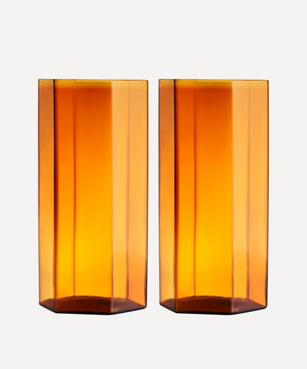 Maison Balzac - Amber Coucou Tall Glass Set of Two image number null