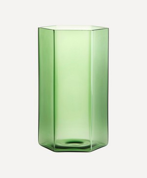Maison Balzac - Green Coucou Glass Vase image number 0