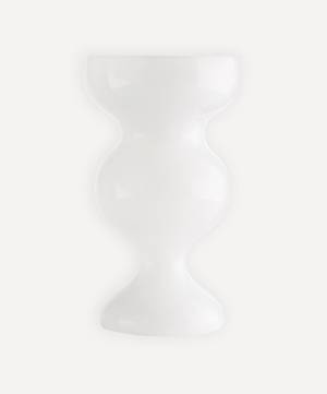 White Gaspard Glass Vase