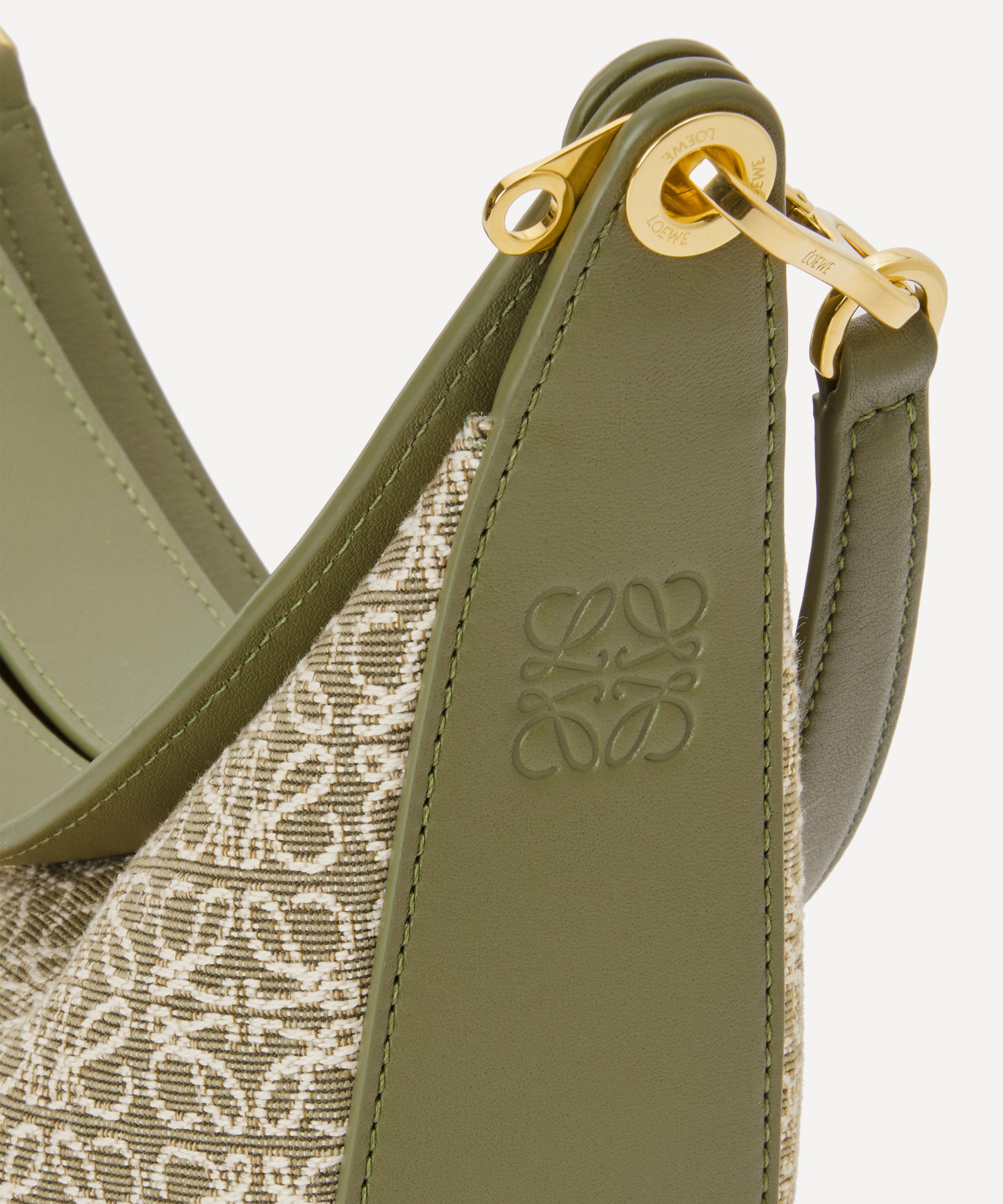 Loewe Luna Anagram Jacquard and Leather Shoulder Bag | Liberty