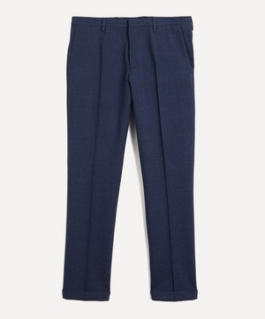 Paul Smith - Slate-Blue Wool Suit Trousers image number 0