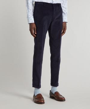 Paul Smith - Tapered Corduroy-Cashmere Trousers image number 2