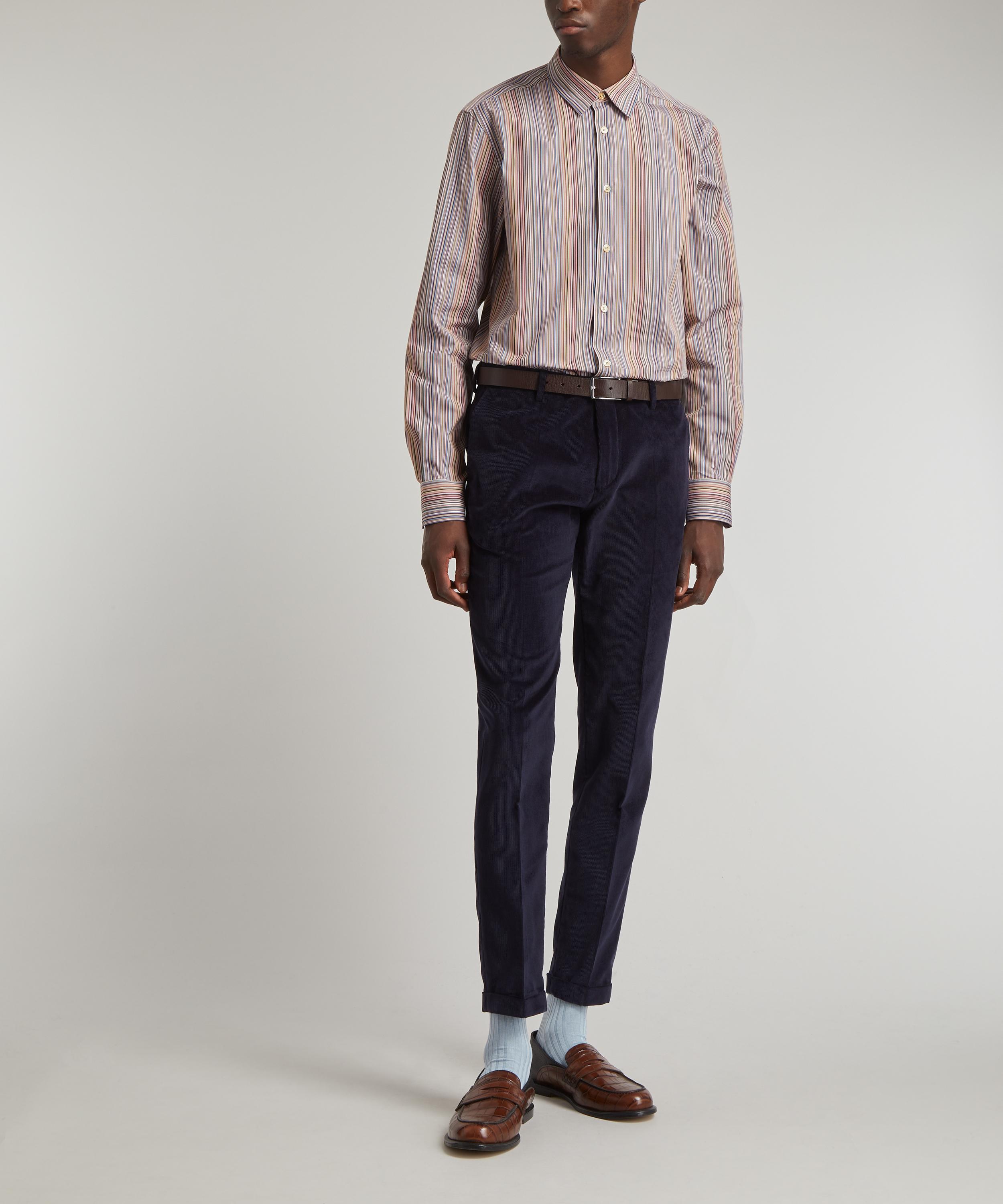 Print Signature stripe cotton pyjama trousers, Paul Smith