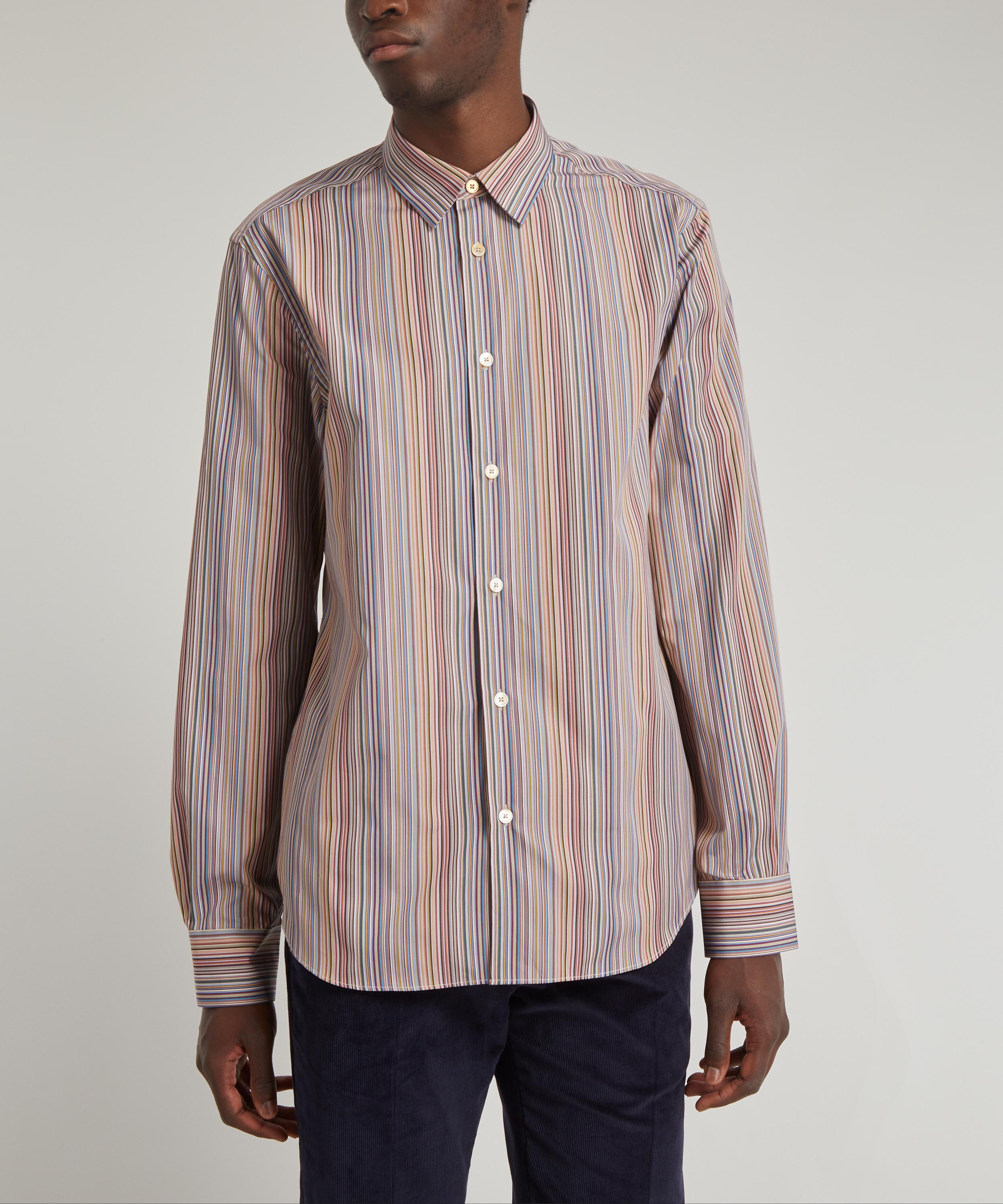 Print Signature stripe cotton pyjama trousers, Paul Smith