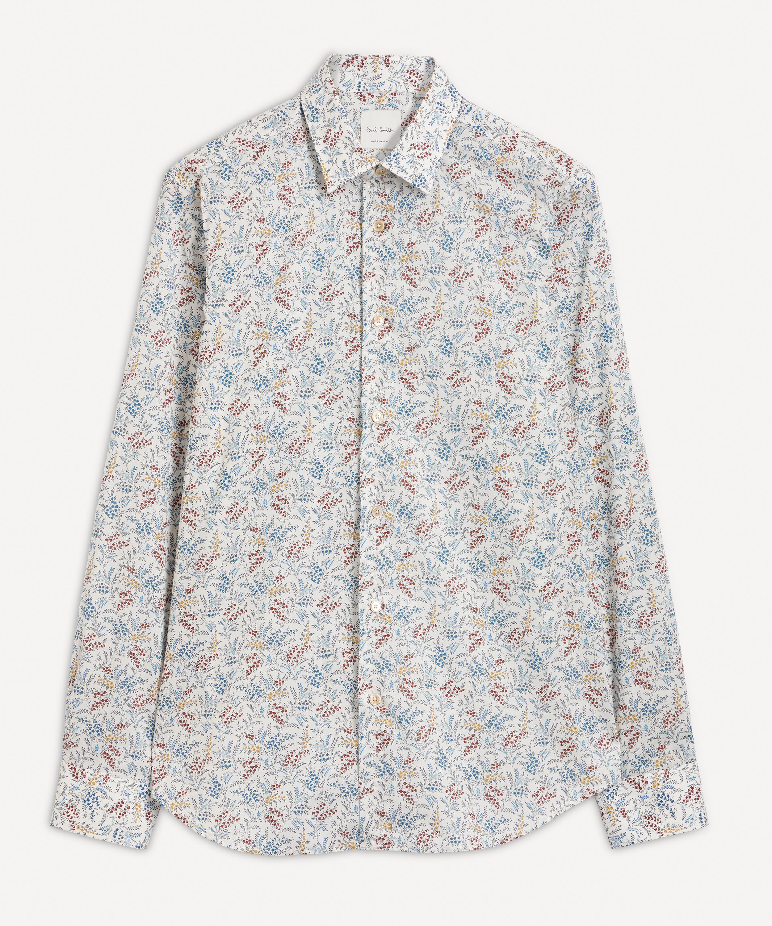 Slim-Fit Liberty Stem Floral Printed Shirt