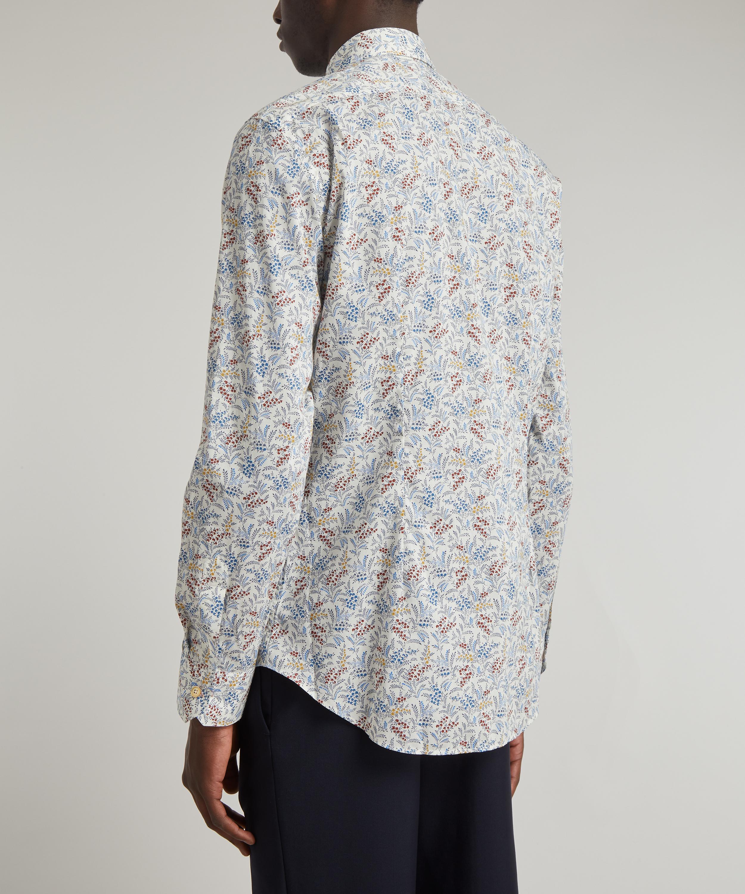 Paul Smith Slim-Fit Liberty Stem Floral Printed Shirt | Liberty