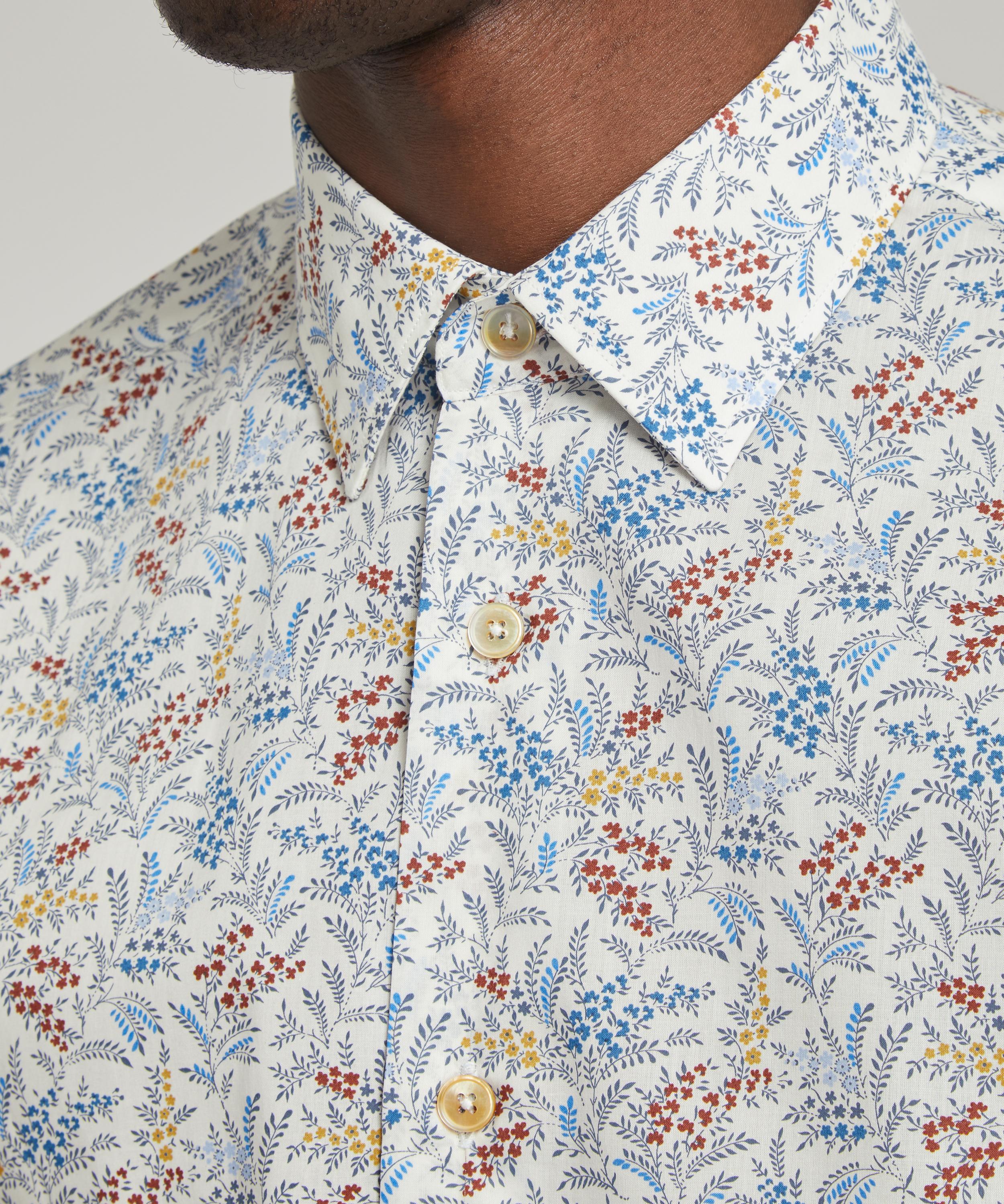 Paul Smith Slim-Fit Liberty Stem Floral Printed Shirt | Liberty