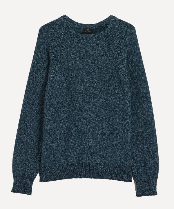 PS by Paul Smith - Cotton-Blend Marl Knitted Jumper image number null