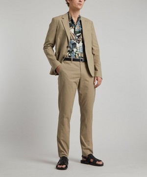 PS by Paul Smith - Single-Breasted Cotton-Blend Blazer image number 1