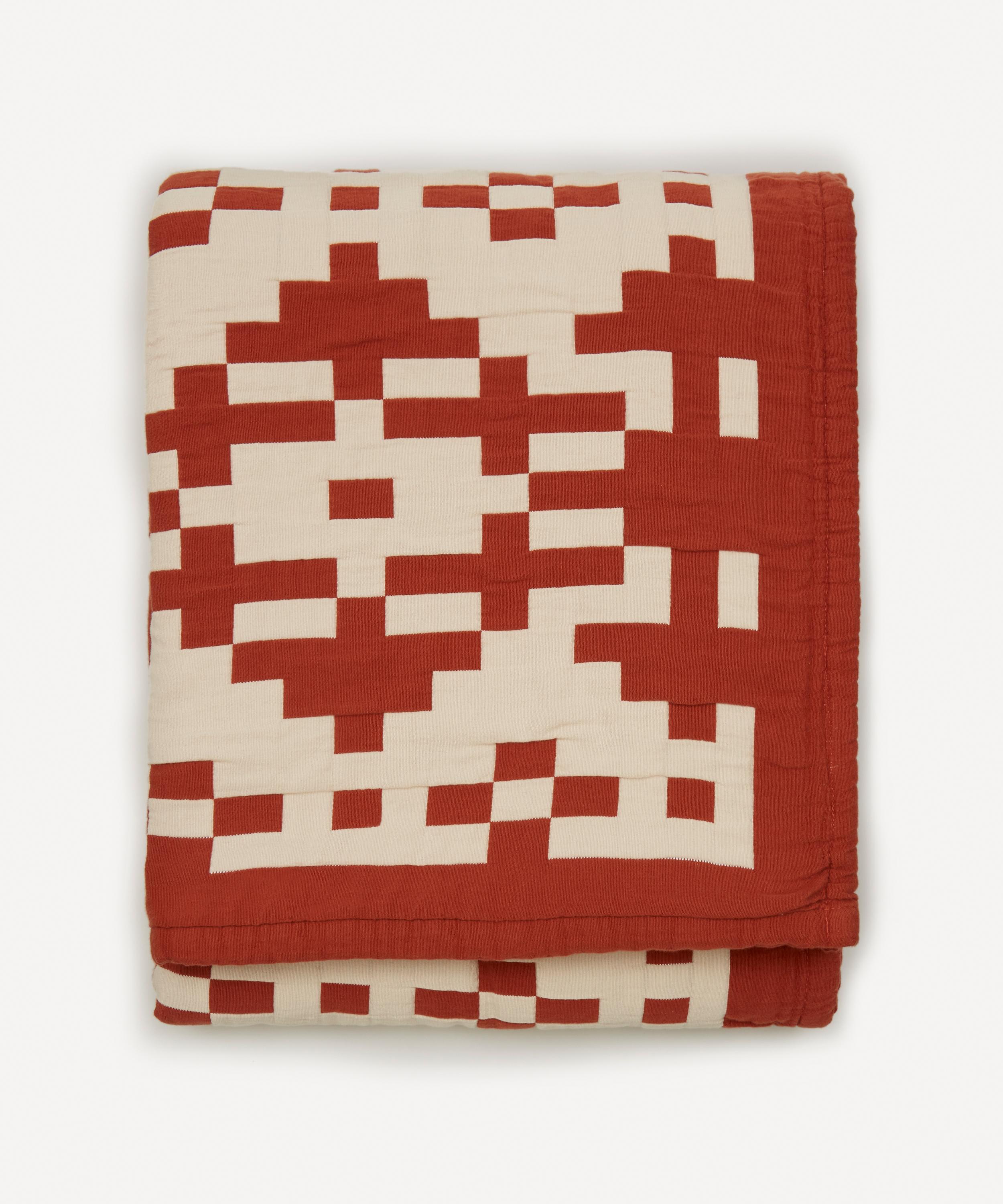 Pendleton - Echo Bluff Organic Cotton Matelassé Twin Throw image number 0