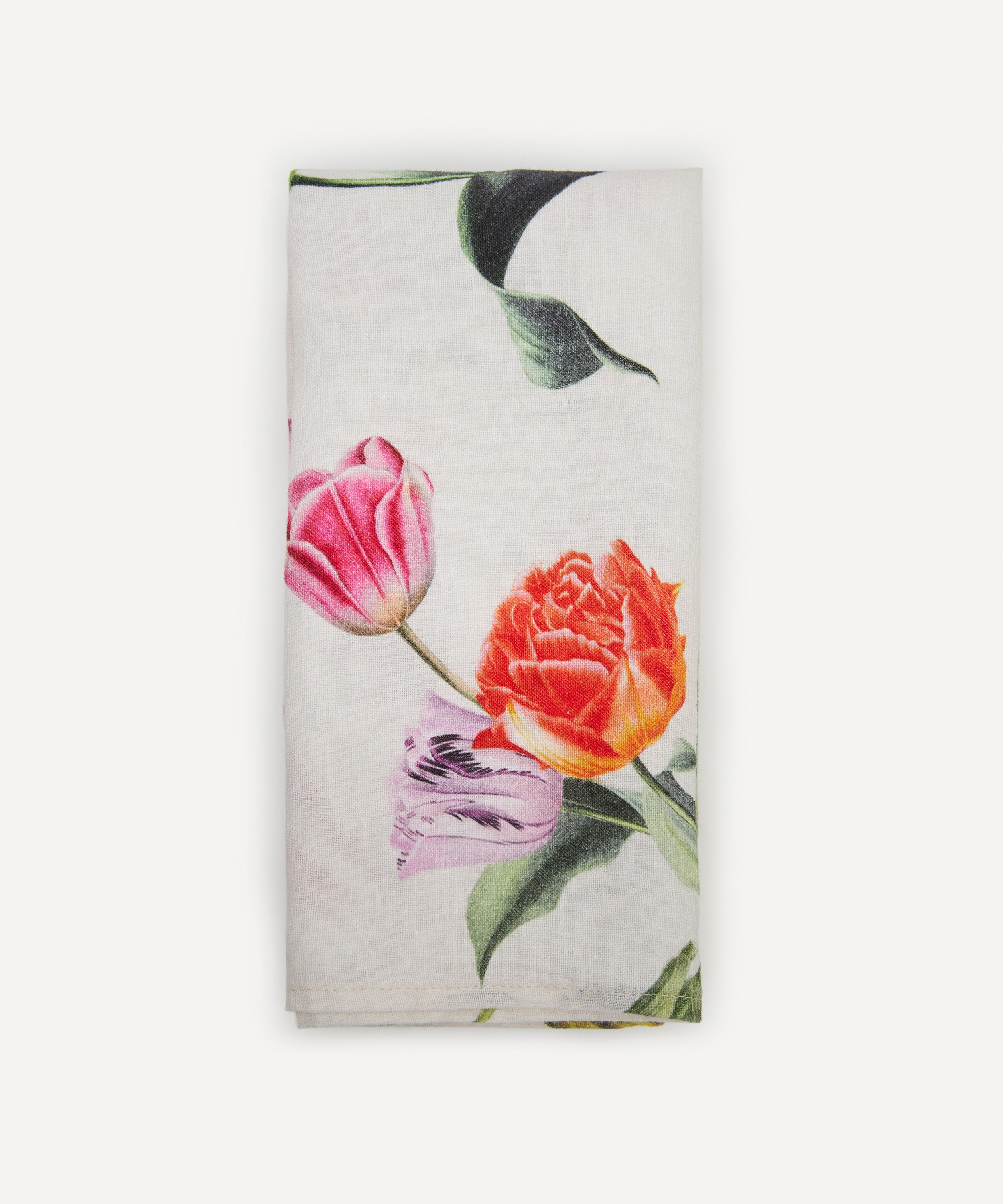 By Hope - Tulip Fields Linen Napkin image number 0