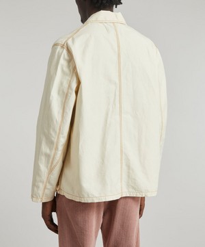 YMC - Floral Embroidered Labour Chore Jacket image number 3