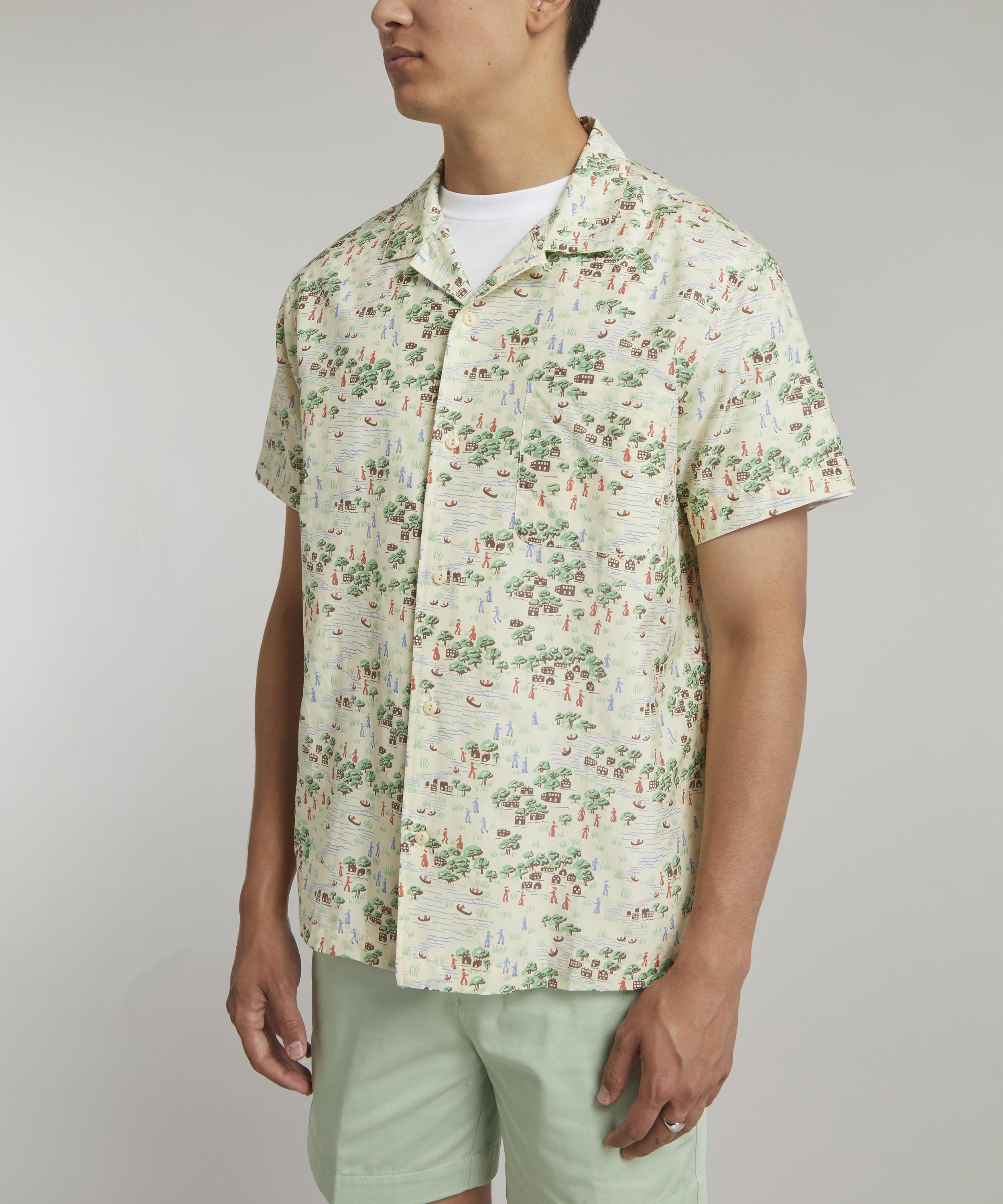 YMC - Malick Hamlet-Print Shirt image number 2