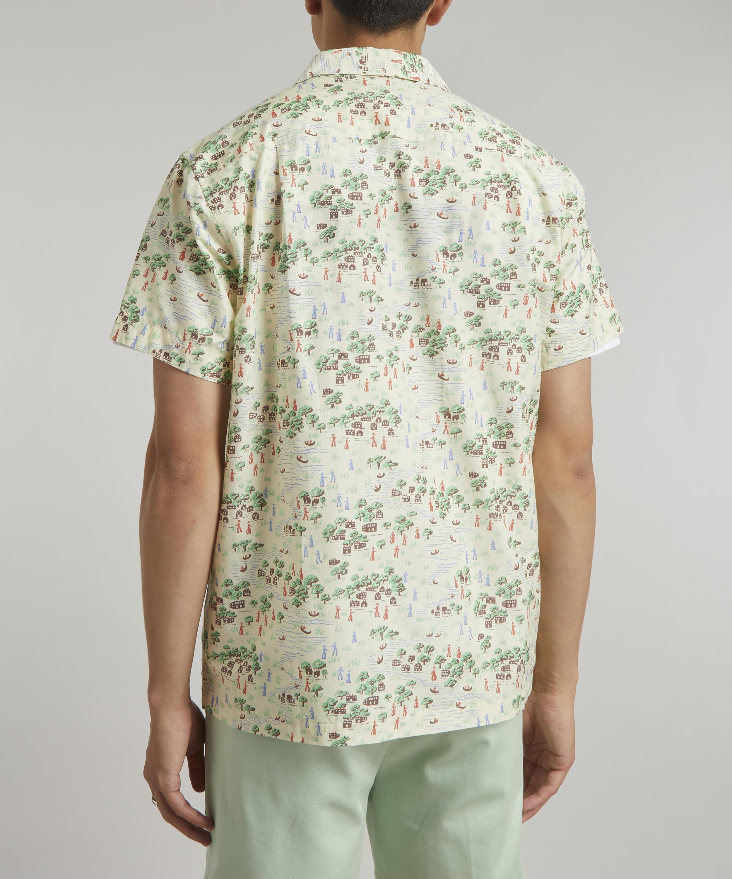 YMC - Malick Hamlet-Print Shirt image number 3