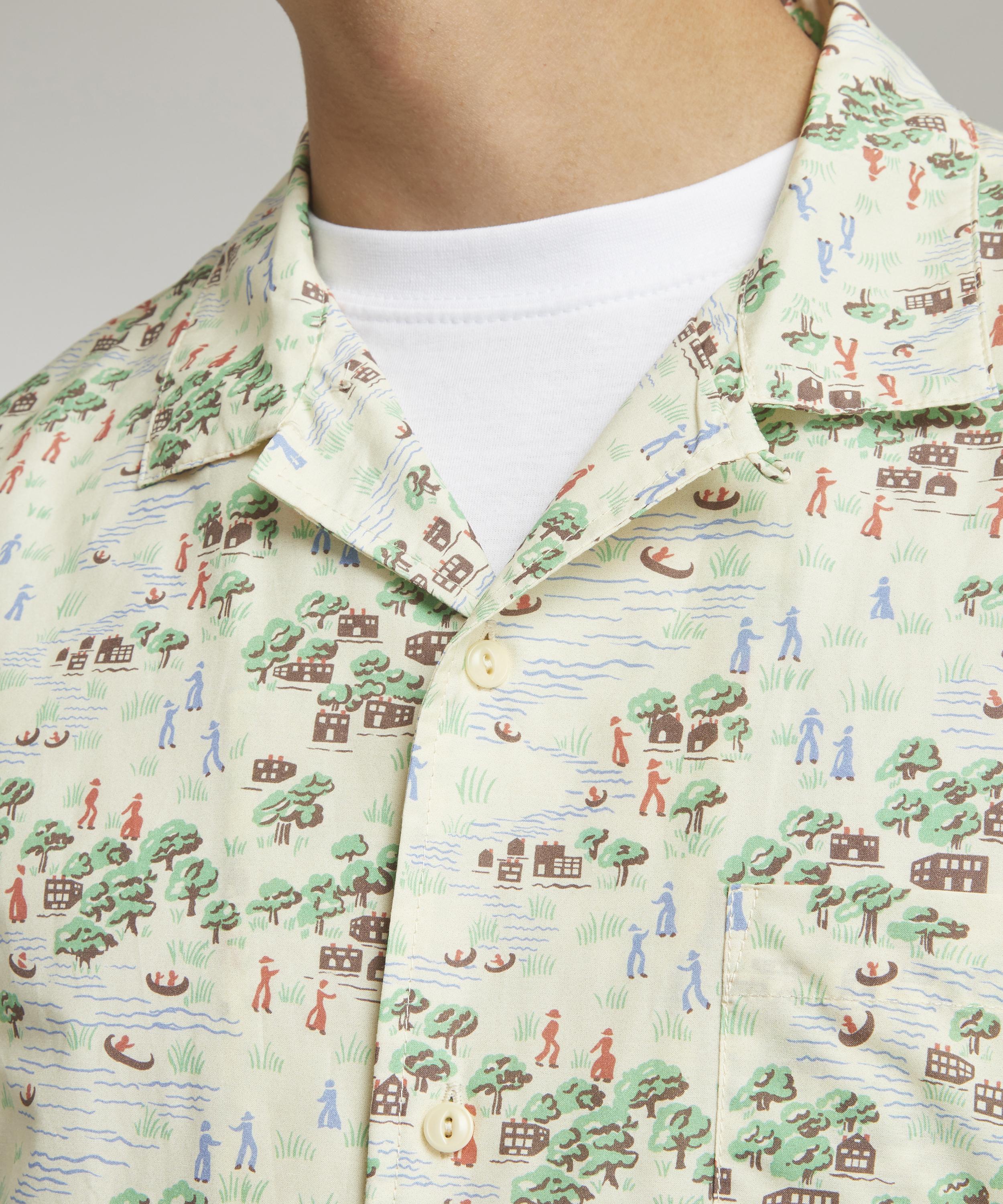 YMC - Malick Hamlet-Print Shirt image number 4
