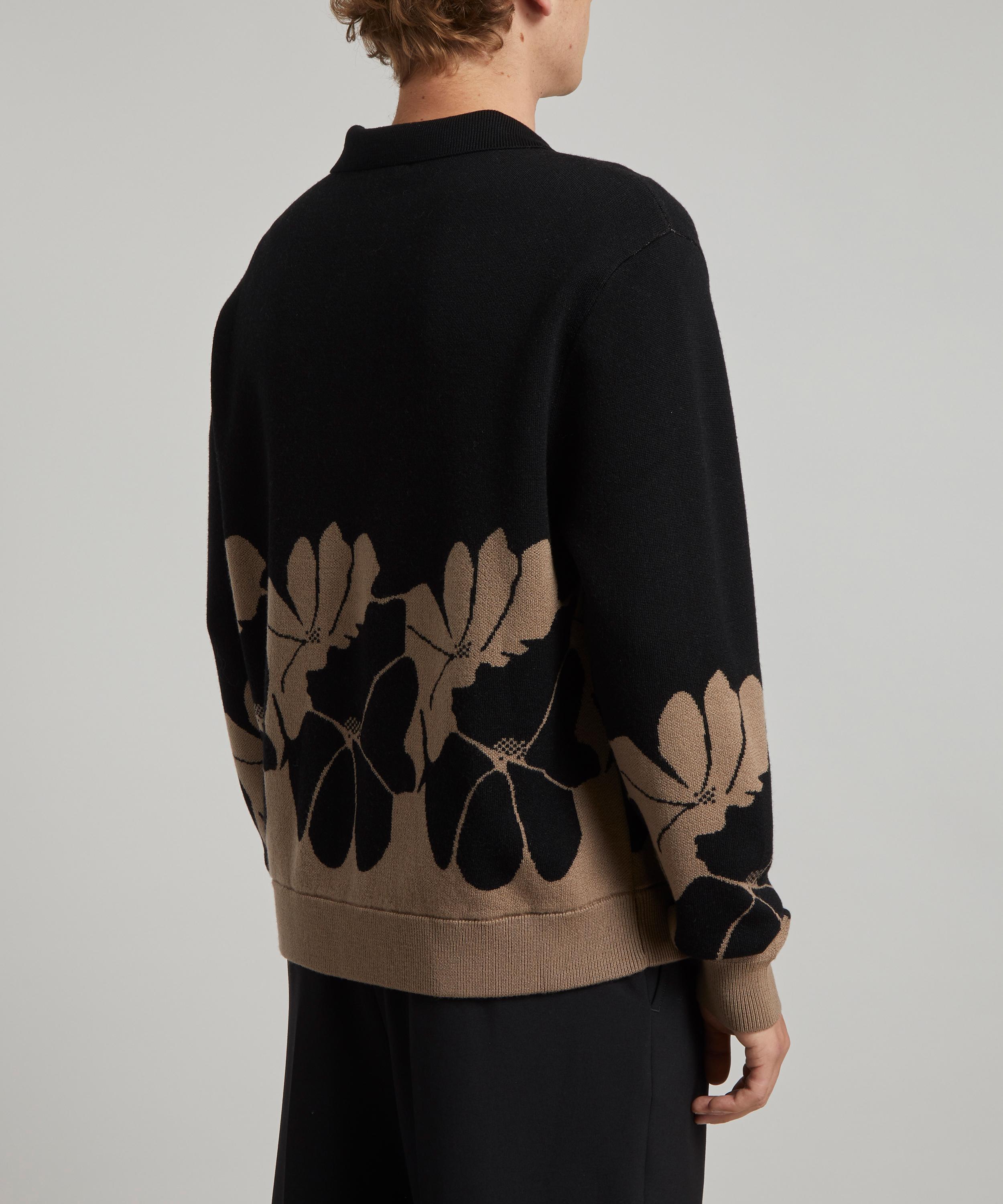 YMC - Rat Pack Merino Wool Cardigan image number 3
