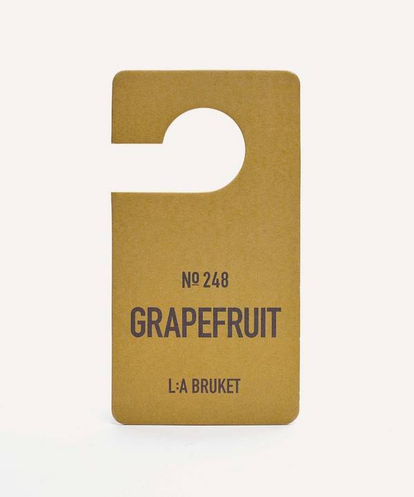 L:A Bruket - Grapefruit Fragrance Tag