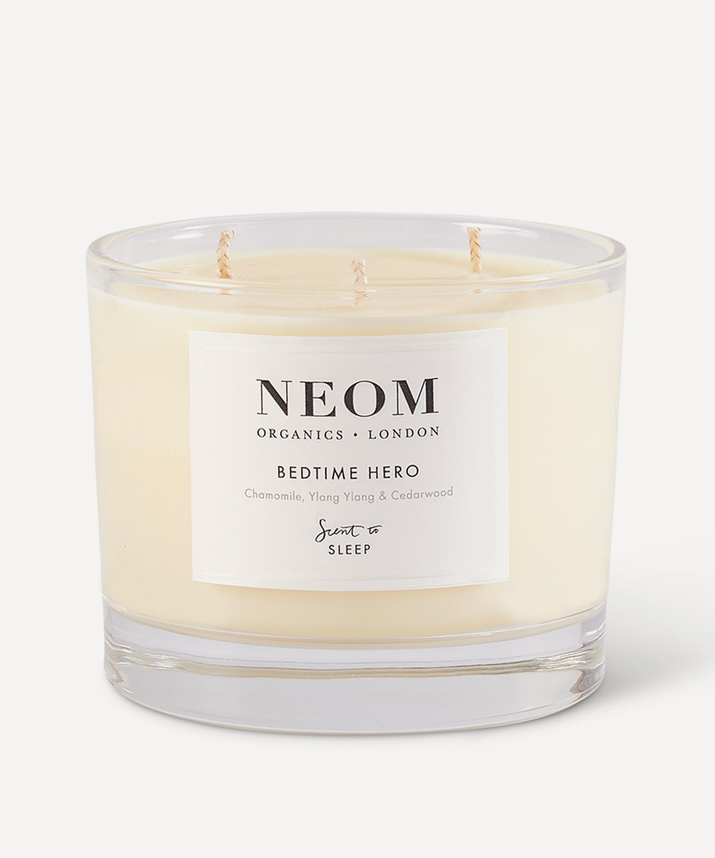 NEOM Organics - Bedtime Hero Three-Wick Scented Candle 420g image number 0