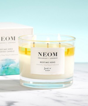 NEOM Organics - Bedtime Hero Three-Wick Scented Candle 420g image number 2