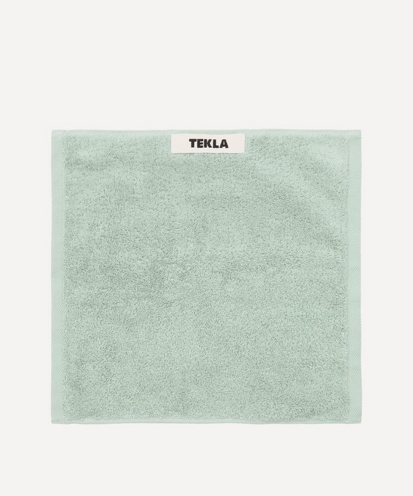 Tekla - Organic Cotton Washcloth in Mint image number null